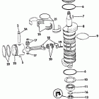 E150STLCUR Коленчатый вал & Поршень
