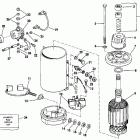E150STLCUR Electric starter & solenoid american bosch 08142-2...