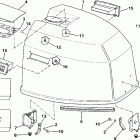 E155WTXCUA Капот