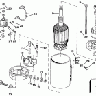 E88MSLCUS Electric starter & solenoid american bosch 20702-2...