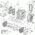 E4RDHLCUD Cylinder, crankcase, & intake manifold