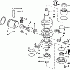 E70ELCUR Коленчатый вал & Поршень