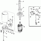 E25RLCUR Electric starter & solenoid american bosch no / 25...