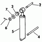 E40ECUD Tilt aid cylinder