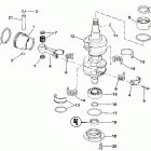 E40ECUD Коленчатый вал & Поршень