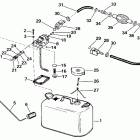 E25RWLCUR Fuel tank with gauge