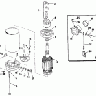E30ECUB Electric starter & solenoid american bosch no / 25...