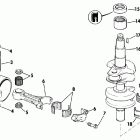 E25RLCUR Коленчатый вал & Поршень