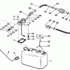 E60ELCUC Fuel tank with gauge