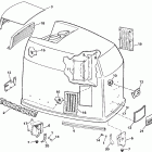 E225PLCUB Engine cover - evinrude - 200stl