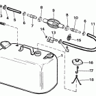 E65WMLCUA Fuel tank without gauge