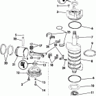 E110MLCUR Коленчатый вал & Поршень