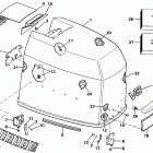 E300CLCUR Engine cover - evinrude 275 models
