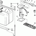 E100WTXCUA Vro oil tank kit-1.8 gallon