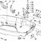 E65WMLCUA Нижний кожух двигателя