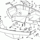 E225PLCUB Нижний кожух двигателя