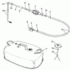 E8SRLCUD Топливный бак