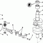 E30ECUB Коленчатый вал & Поршень