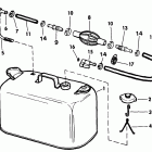 E10ECDB Fuel tank without gauge