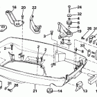 E75ECDC Нижний кожух двигателя