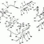 E40RCDE Shift & throttle linkage - tiller electric