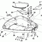 E110MLCDC Нижний кожух двигателя