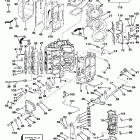 E110MLCDC Cylinder & crankcase - all models except 110tlcdf