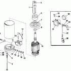 E28ELCDS Electric starter & solenoid american bosch #255625...