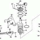E120TXCDC Коленчатый вал & Поршень
