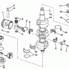 E65WMLCDR Коленчатый вал & Поршень