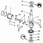 E4RDHCDE Коленчатый вал & Поршень