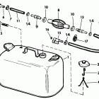 E65TELCDR Fuel tank without gauge