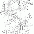 E25ECDR Midsection - rope start and tiller electric