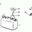 E10ECDB Fuel tank with gauge