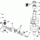E25ECDR Коленчатый вал & Поршень