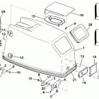 E40RCDE Engine cover - johnson rope start only