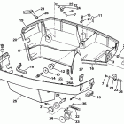 E300TXCDC Нижний кожух двигателя