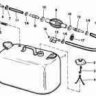 E40RWCDB Fuel tank without gauge
