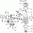 E100WMLCDR Коленчатый вал & Поршень