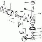 E8SRLCDE Коленчатый вал & Поршень