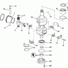 E40RCDE Коленчатый вал & Поршень