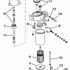 E275PTXCDC Electric starter bosch models 47690-29-m030sm