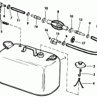E45RCCDS Fuel tank without gauge