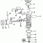 E150STLCDC Коленчатый вал & Поршень