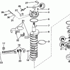 E300TXCDC Коленчатый вал & Поршень