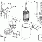 E110MLCDC Electric starter & solenoid american bosch 20702-2...