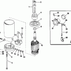 E30ECDM Electric starter & solenoid american bosch no / 25...