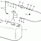 E4RDHCDE Fuel tank without gauge
