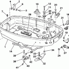 E30ECDM Нижний кожух двигателя
