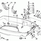 E65TELCDR Нижний кожух двигателя